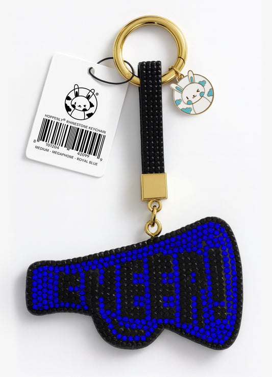 HOPPENLY™ Rhinestone CHEER Keychain
